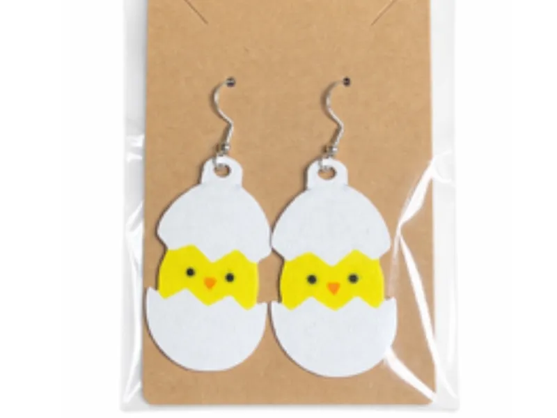 Easter Chick Earrings