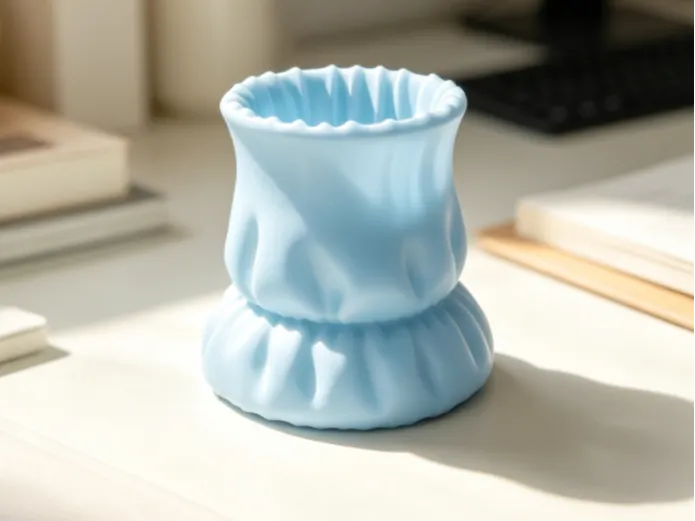 A light and fresh type of container