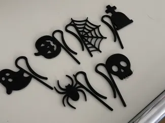 Halloween Glasmarker – 6-teiliges Set Glass marker