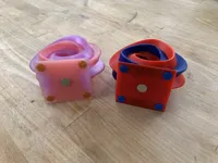0.16mm layer, 4 walls, 100% infill, by object, skirt, TPU