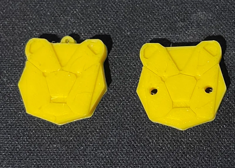 Bear pendant and wristband