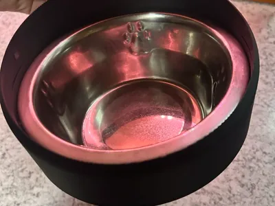 Dog bowl holder for Ford Maverick fits