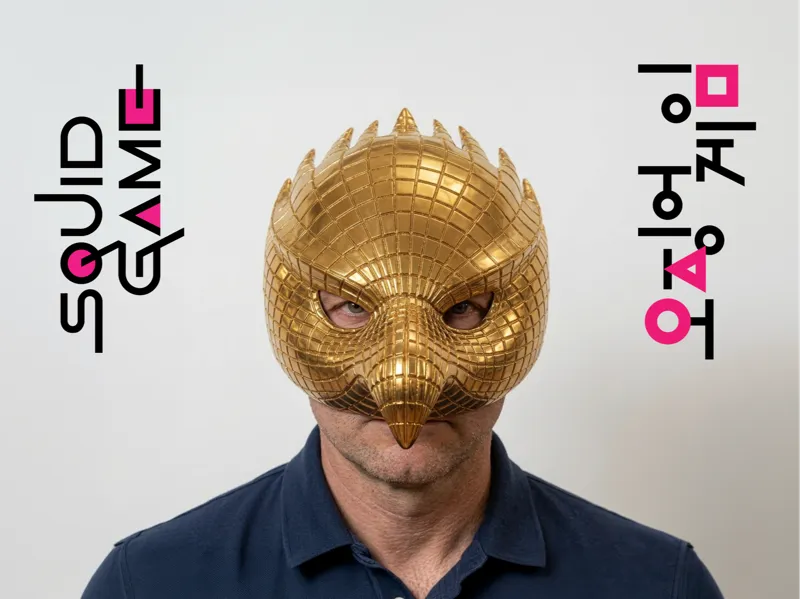 Squid Game - Vip Eagle Mask - Season 1 - 2 - 3