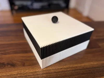 Modular Storage Box with Grid Insert