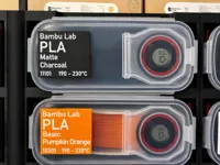 All Bambulab PLA Basic 0.2mm layer, 2 walls, 15% infill