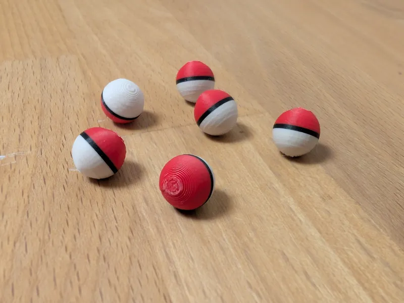 Mini pokeballs