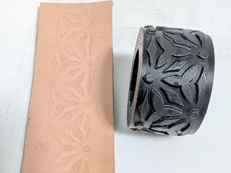 Leather Border Roller 1