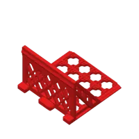 Fixation french cleat pour bases Gridfinity — photo 2
