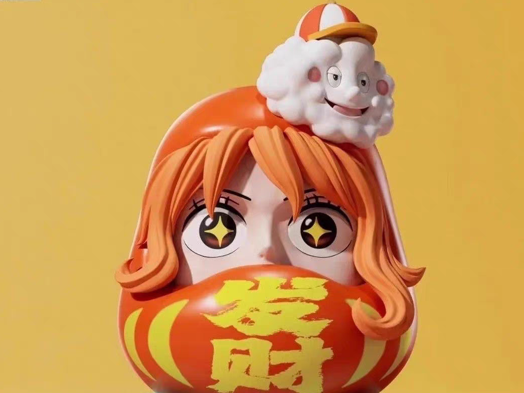娜美发财不倒翁（拆件/多色/u1）