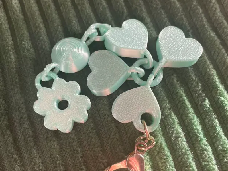 Cute four leaf clover charm/keychain