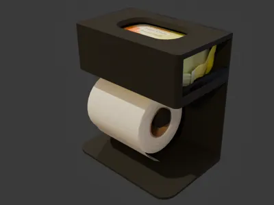 Toilet Paper & Wet Wipes holder