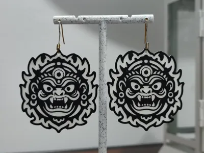 Oni Fury Earrings