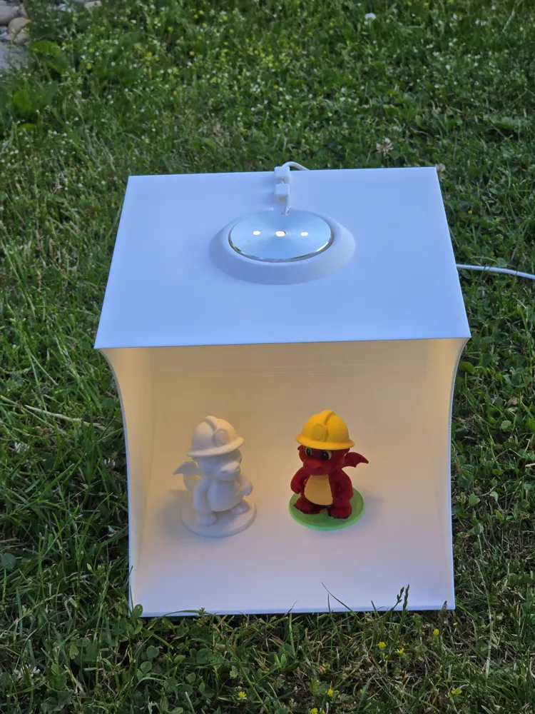 Photo Box with LED Lighting by Alex MakerWorld: Download Free 3D Models