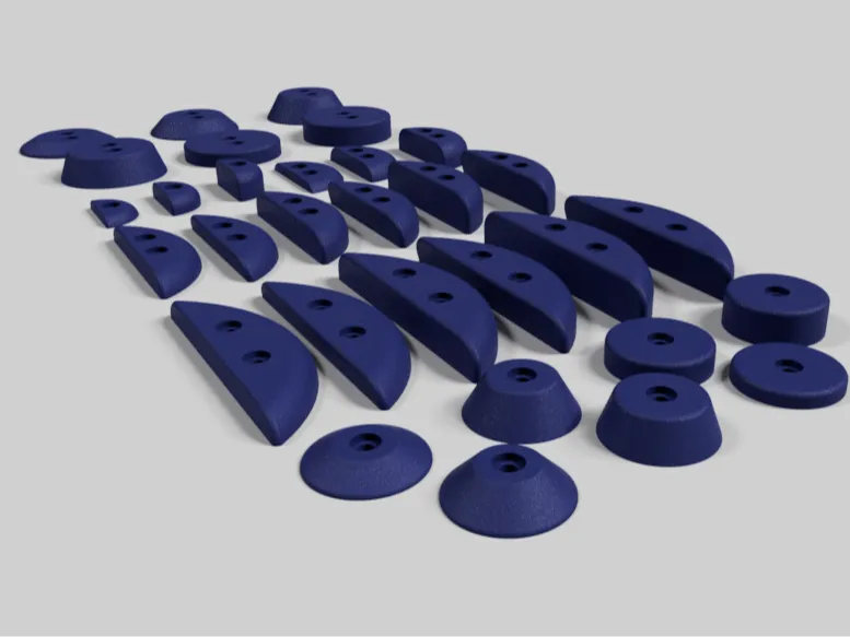 Circular Climbing holds