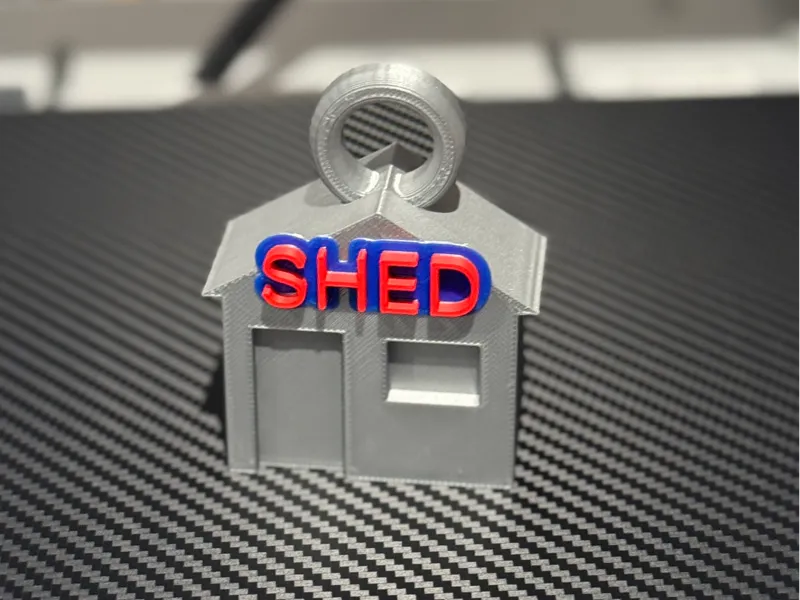 Shed Keyring