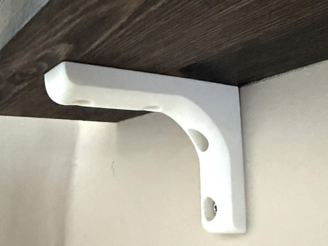 Small modern Bracket 80x60mm (No supports)