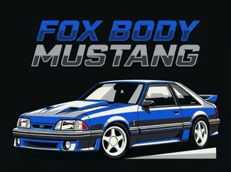 Old School - FoxBody Mustang