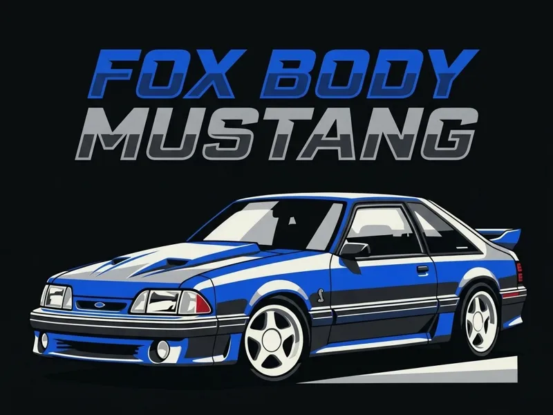 Old School - FoxBody Mustang