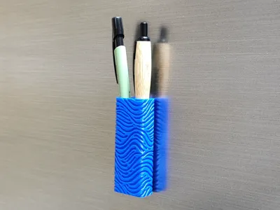 Textured Magnetic Pen Holder