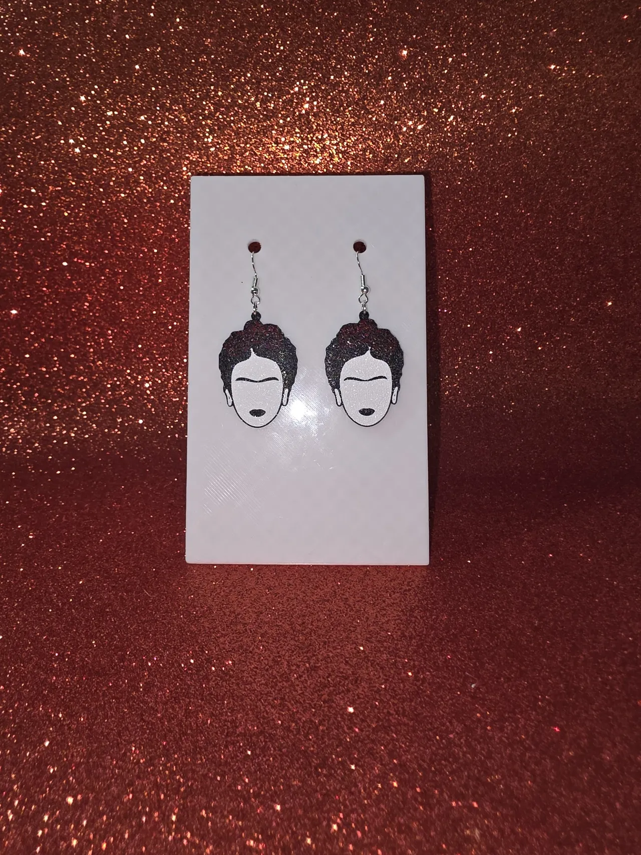 Frida Kahlo earrings view 2