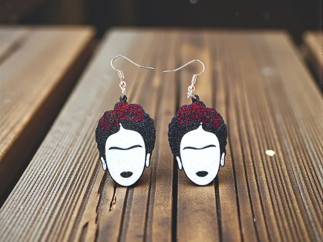 Frida Kahlo earrings