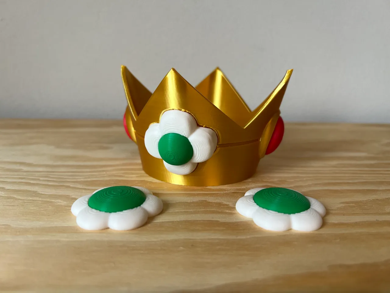 Princess Daisy Crown and Earrings view 3