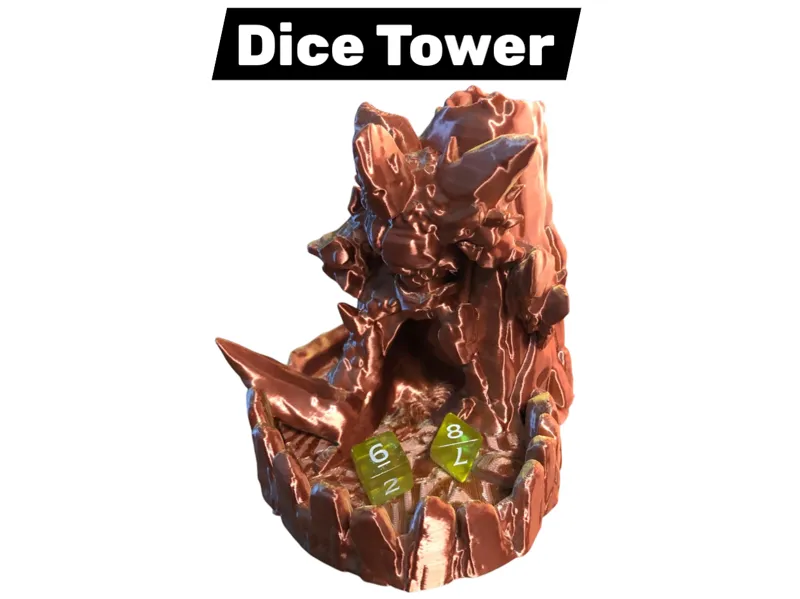 Stone Golem Dice Tower – Montagna Viva