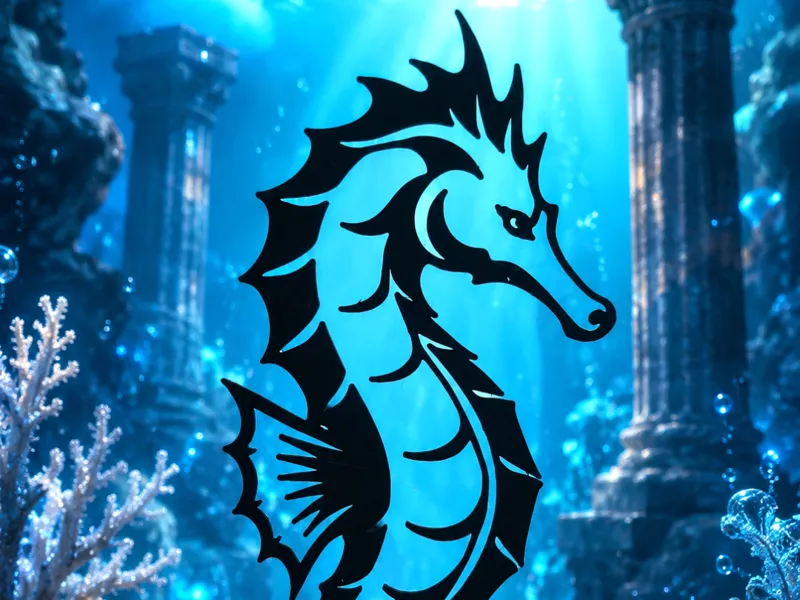 Seahorse Desk Decoration