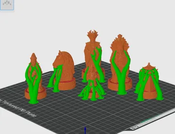 Figura decorativa: Chinese Emperor Chess Set — vista de referencia 4