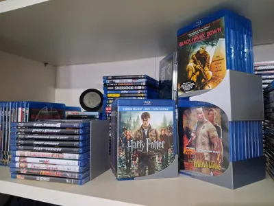 Parametric Blu-ray Holder Organizer