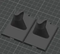 additional glasses slots 0.2mm layer, 2 walls, 15% infill