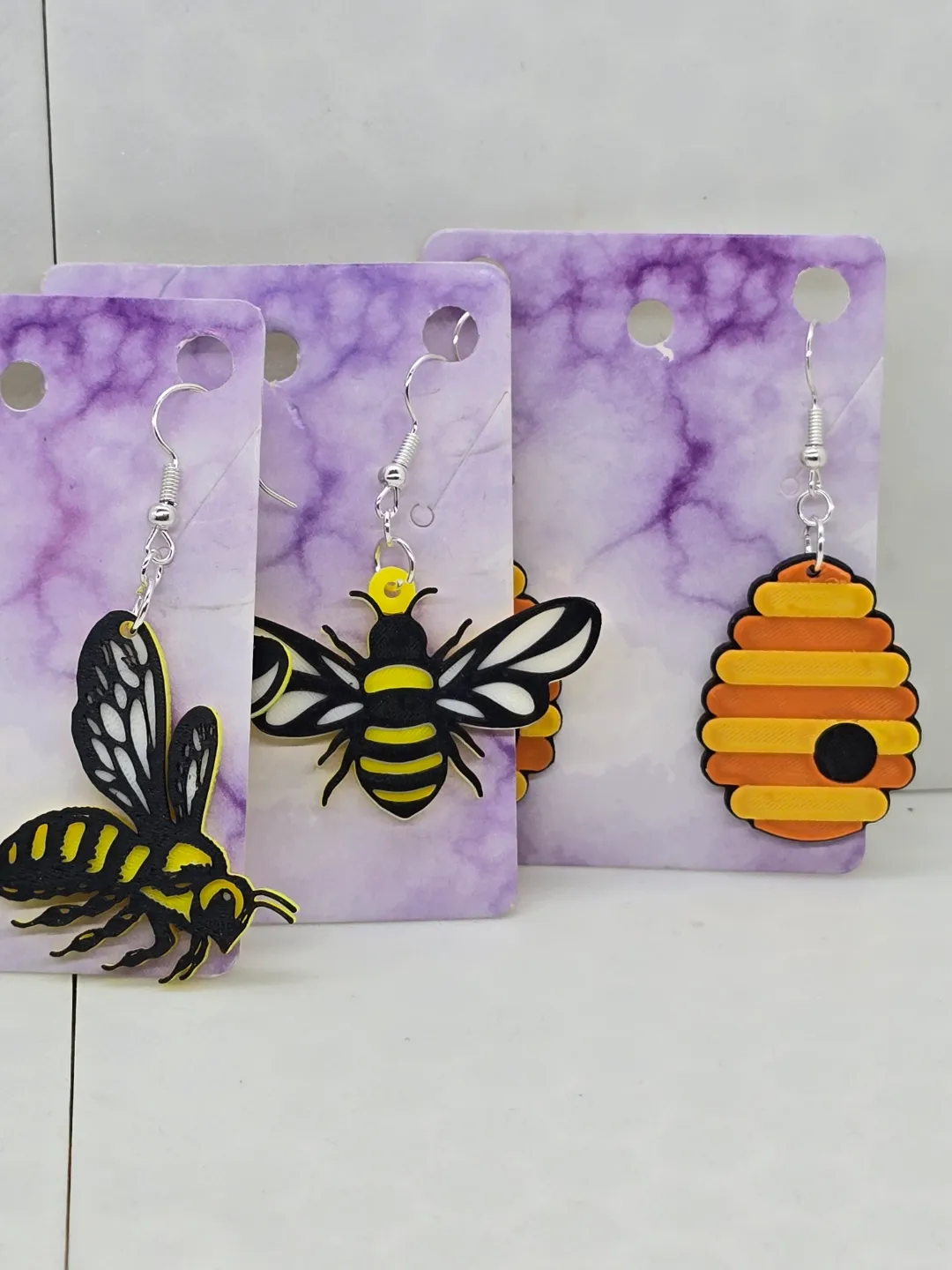 Bee Earrings view 2