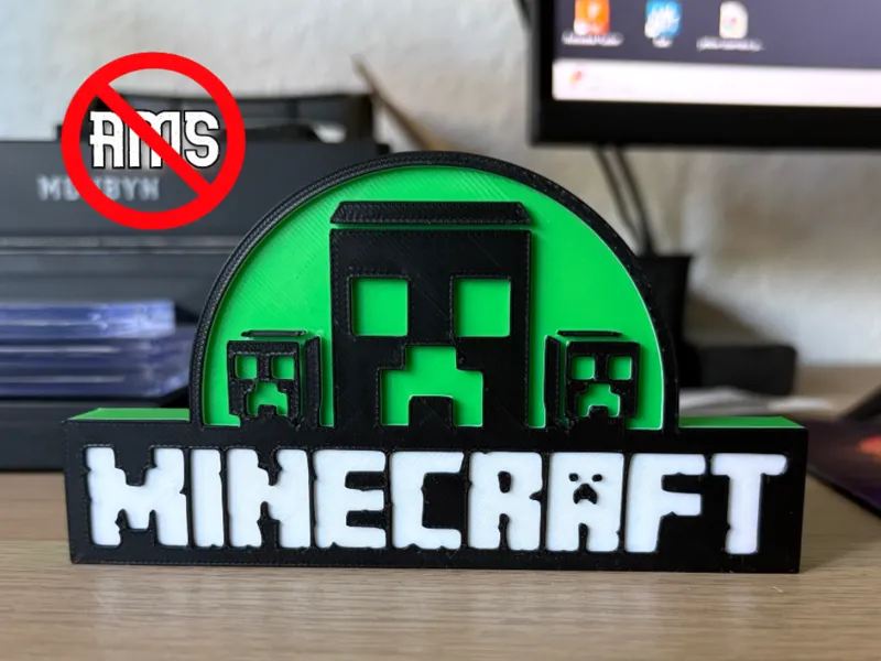 Minecraft Logo No AMS