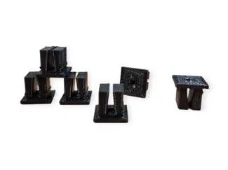 Fiat 126p tiltable window fastener