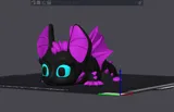 Артикулирана фигурка Baby Bat Dragon