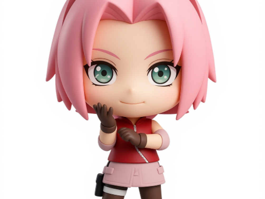 Sakura Haruno Chibi Figure