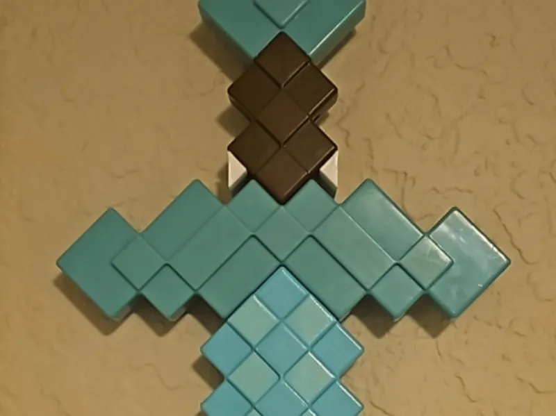 Minecraft Sword Hanger