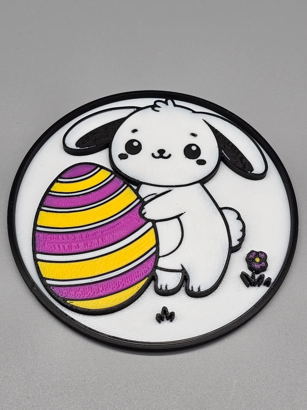 Cute Easter Coasters - Easy to Print by NextLayer By MR3D - MakerWorld