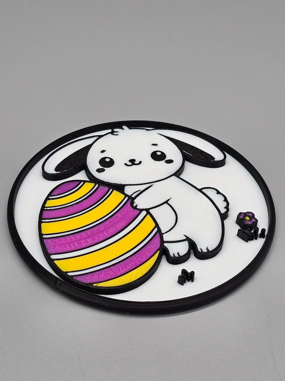 Cute Easter Coasters - Easy to Print by NextLayer By MR3D - MakerWorld