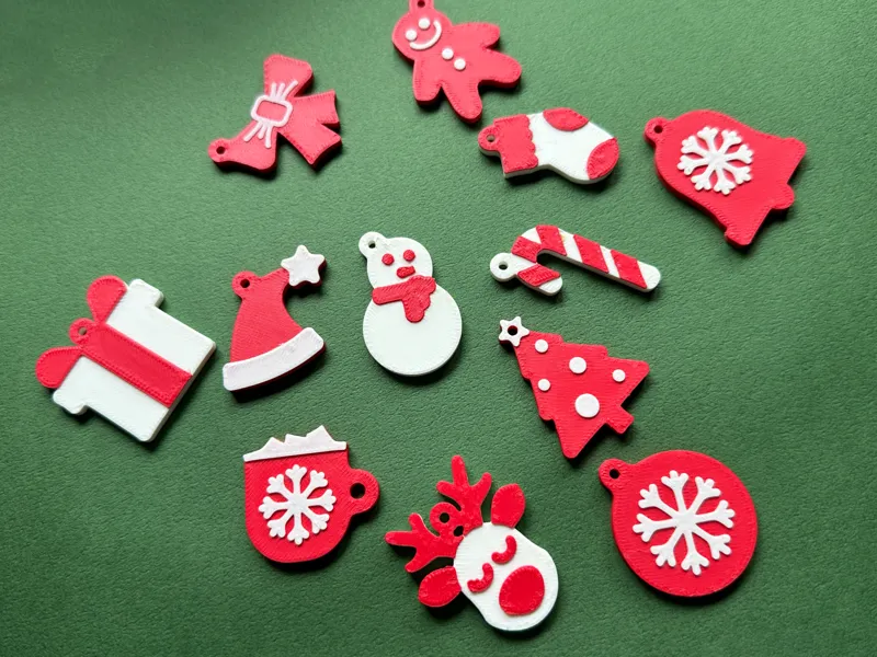 *UPDATE* KEYCHAIN CHRISTMAS SET OF 12 _ version 2 updated