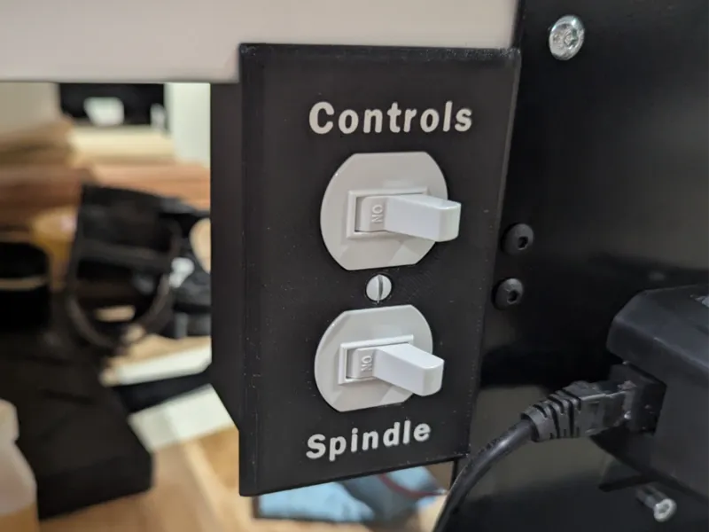 Altmill control box/1gang box with cover plate