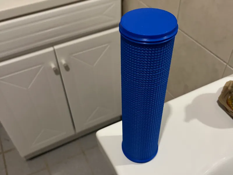 Travel toothbrush and toothpaste holder