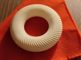 Napkin ring in modern style