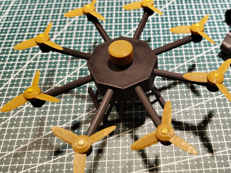 Octocopter Drone