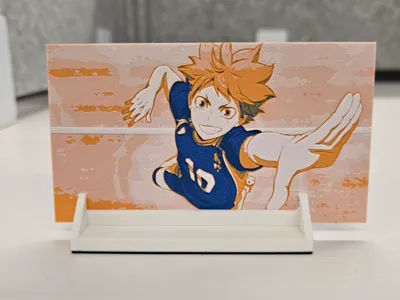Hinata Boom jump - Haikyu - Hueforge - Bookmark