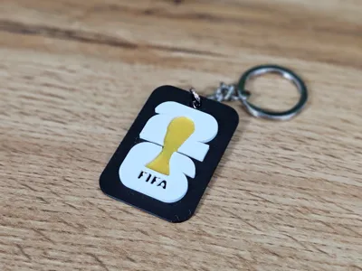 WM 2026 Logo Keychain