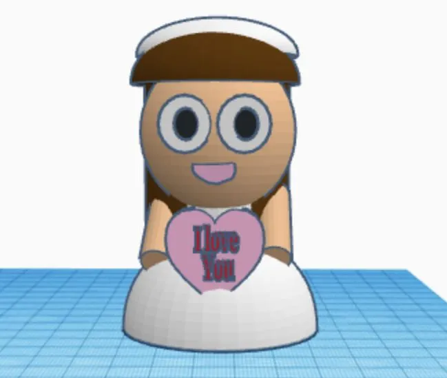 I love you (bride)