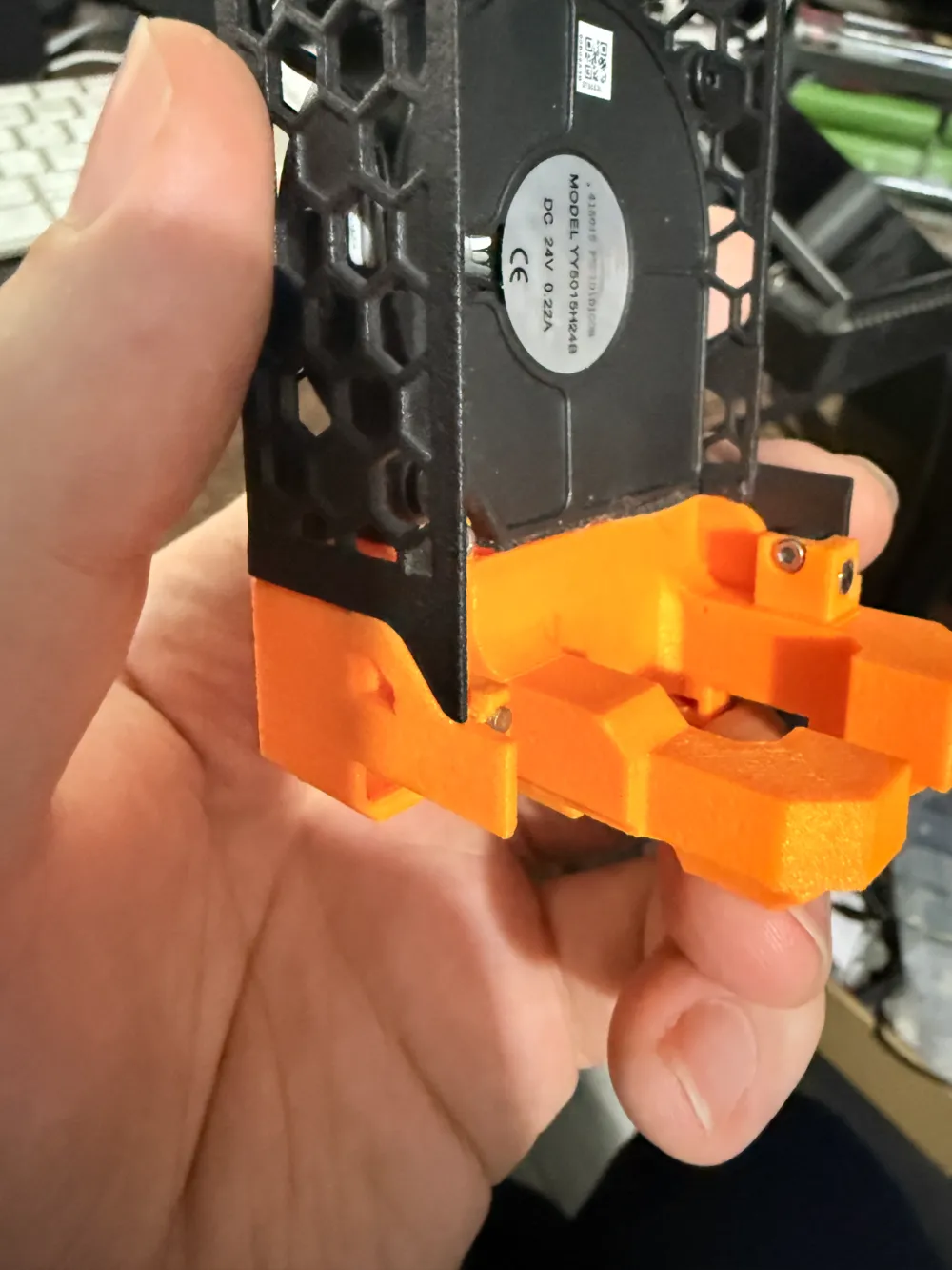 Biqu panda fan duct step file by alex vikingo makerworld