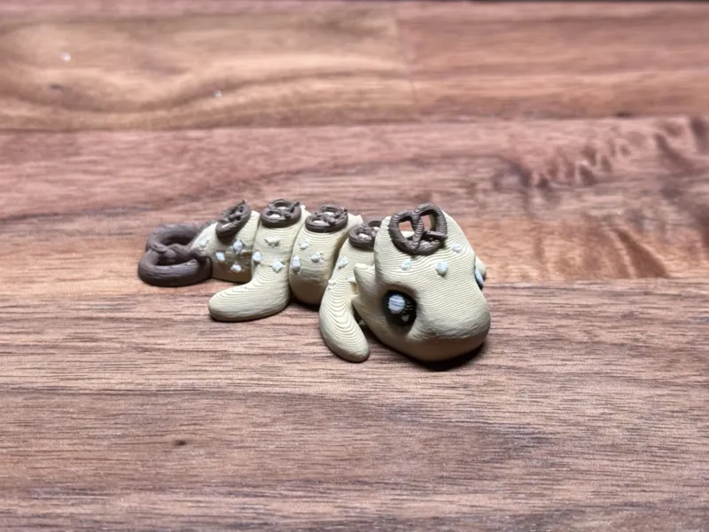 Mini Articulated Pretzel - By Vixvvo3D
