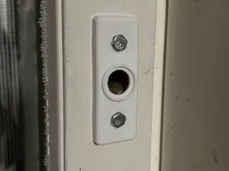 Window handle plate